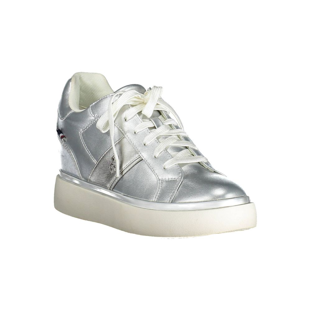 Baskets grises en polyester pour femme US POLO ASSN.
