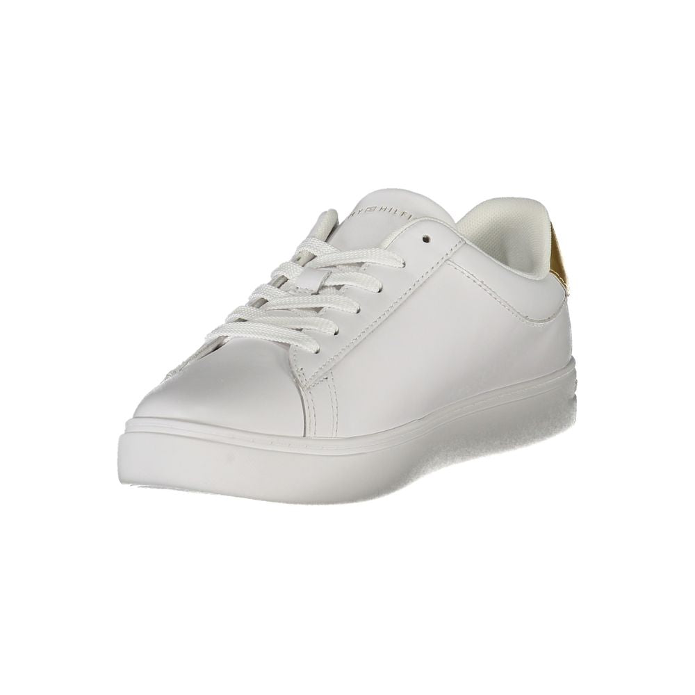 Baskets Tommy Hilfiger en cuir blanc pour femme