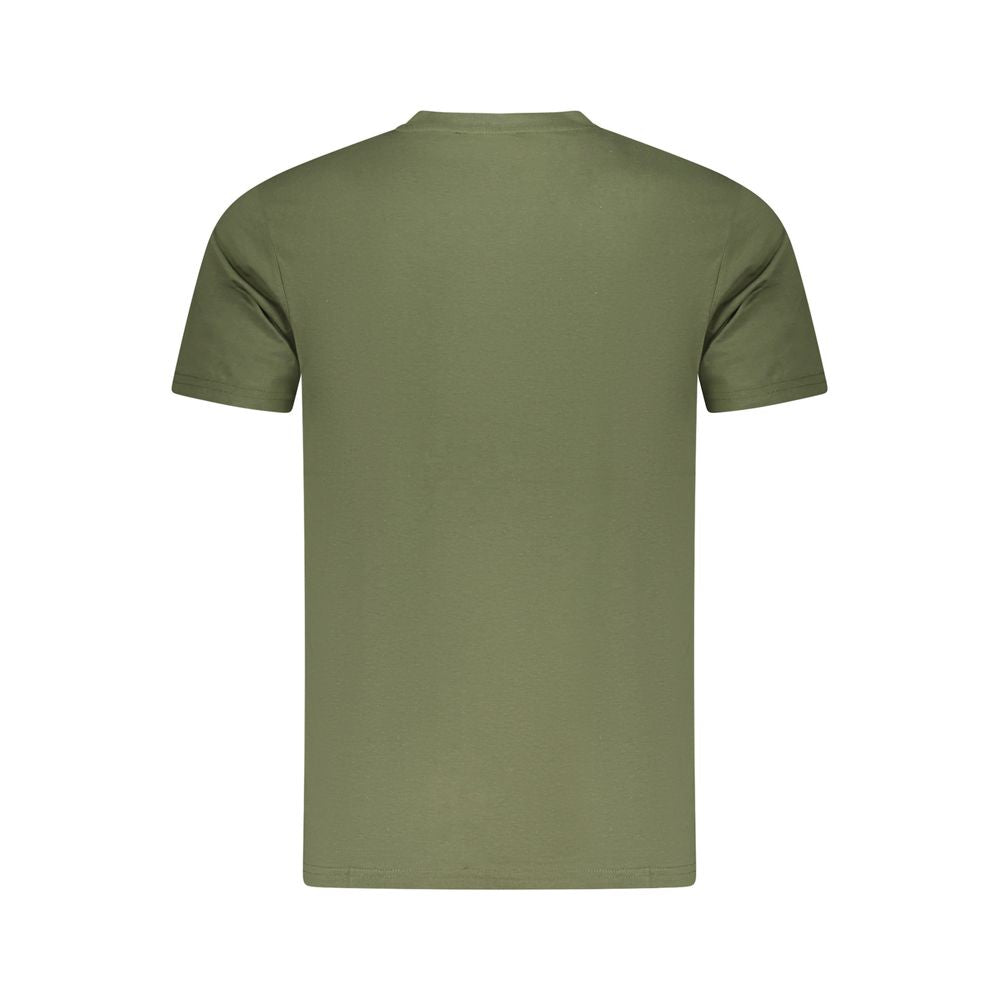 T-shirt Cavalli Class en coton vert pour homme