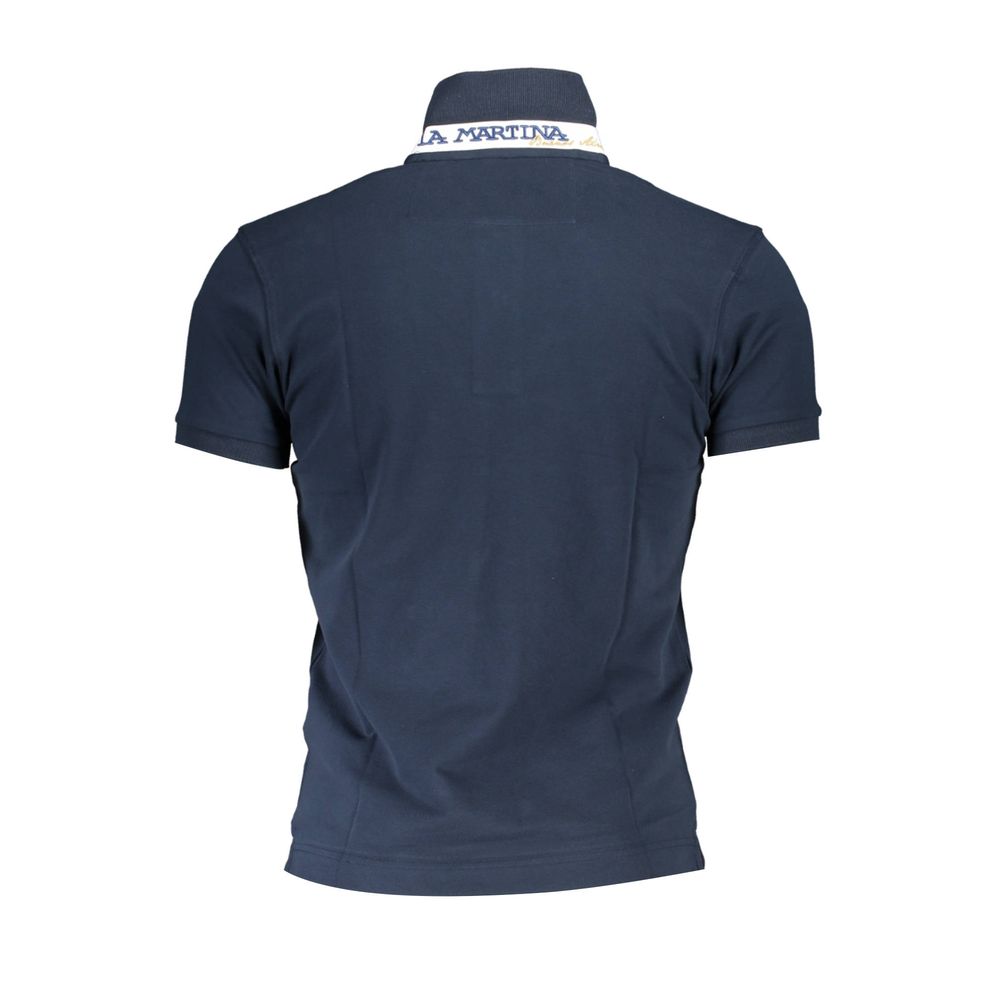 Polo slim fit La Martina avec détails contrastés