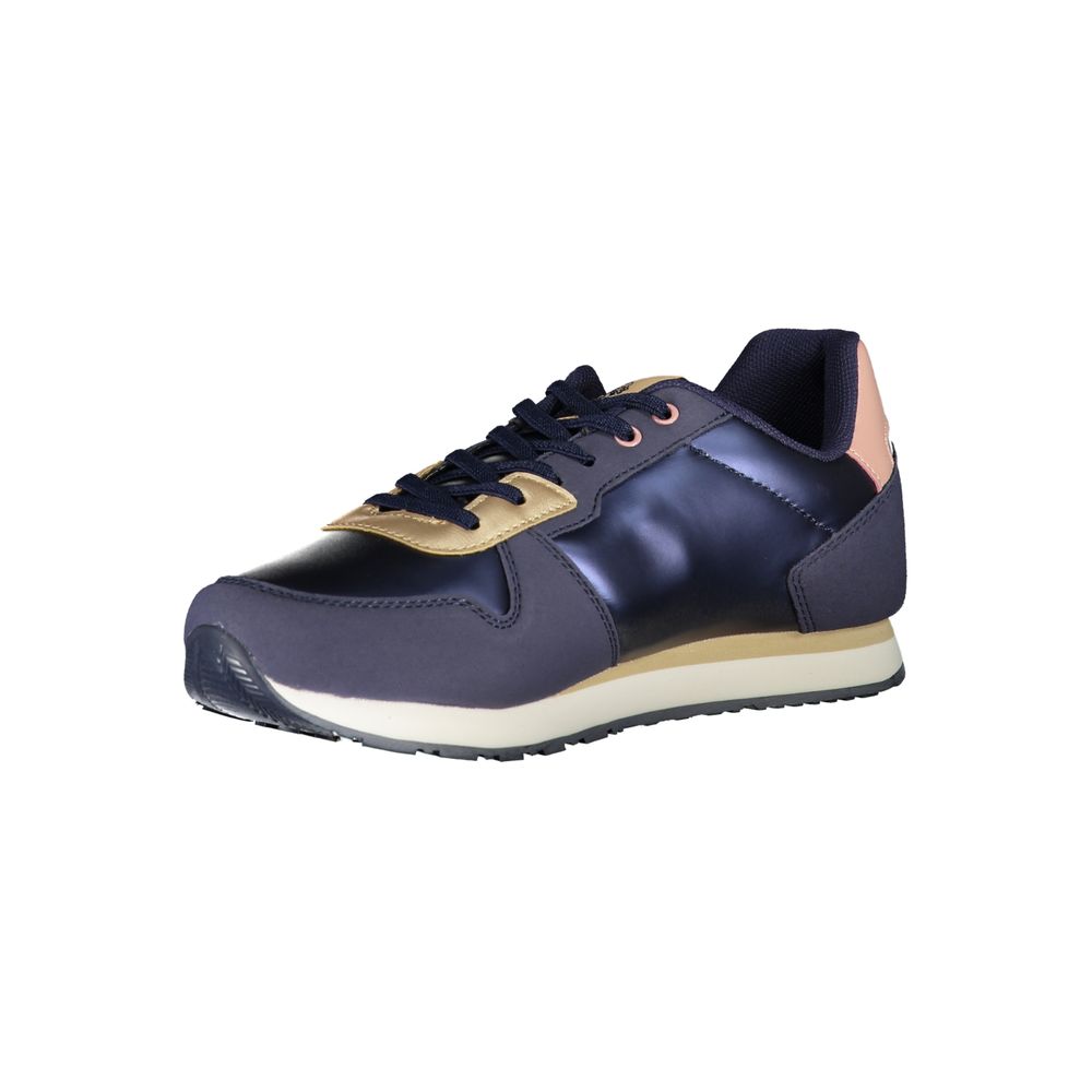 Baskets bleues en polyester US POLO ASSN.