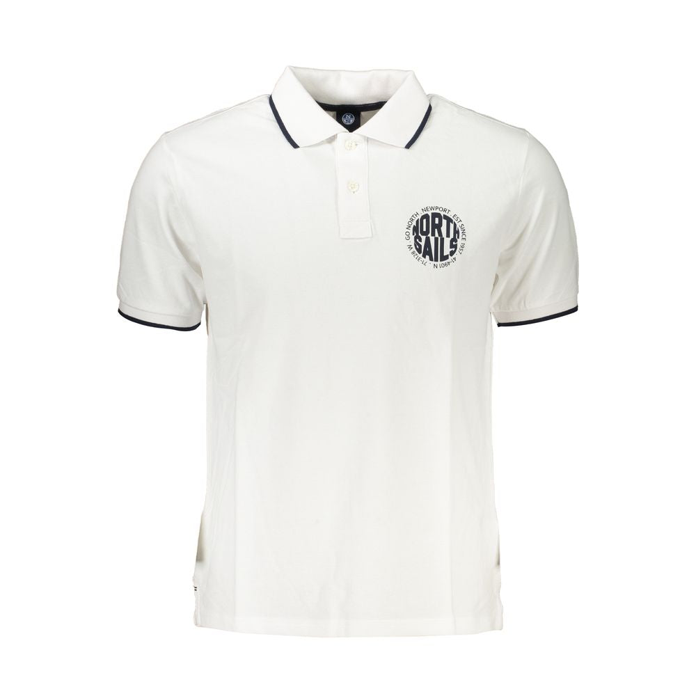 Polo en coton blanc North Sails