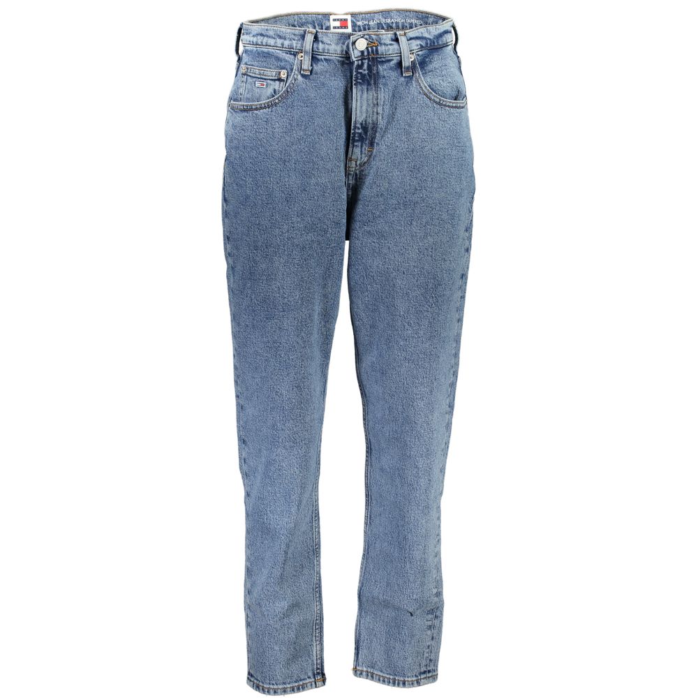 Jean et pantalon en coton bleu Tommy Hilfiger