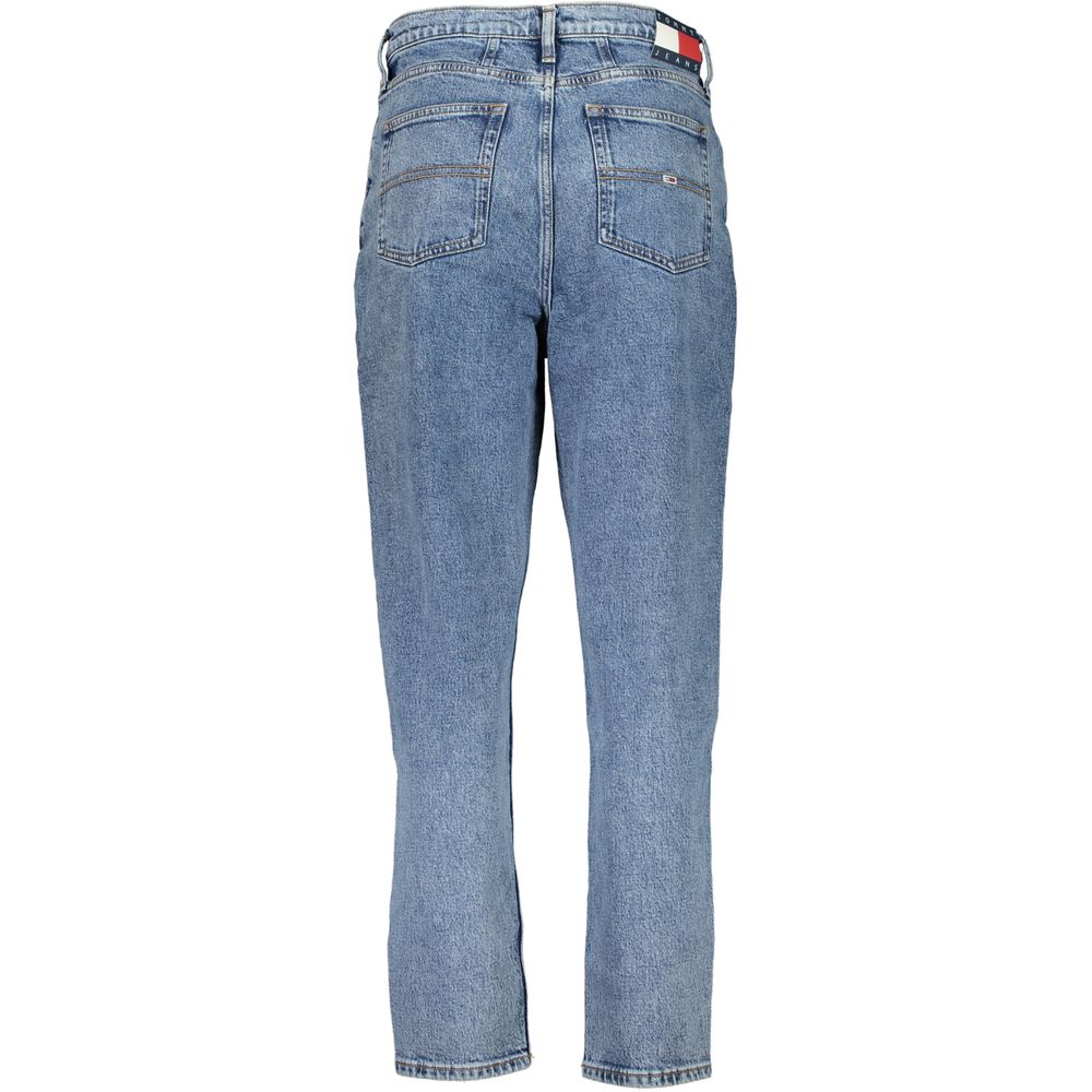 Jean et pantalon en coton bleu Tommy Hilfiger