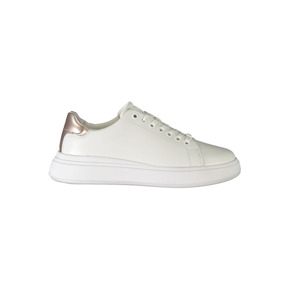 Baskets Calvin Klein en polyester blanc