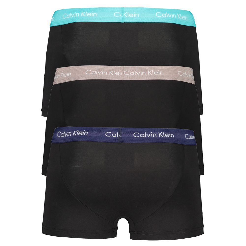 Sous-vêtements en coton noir Calvin Klein