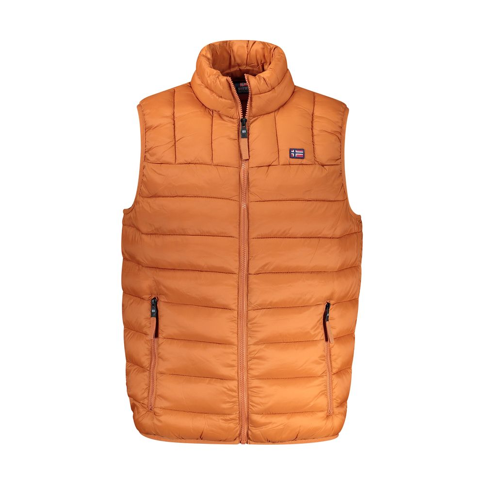 Norway 1963 Orange Polyamide Men Jacket