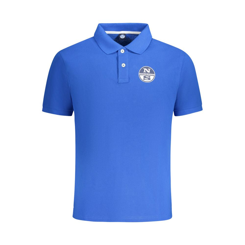 Polo North Sails bleu en coton pour homme