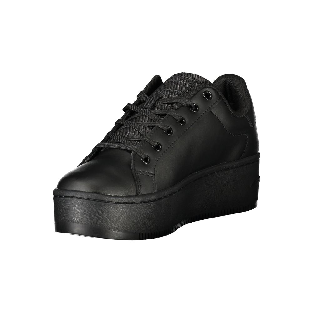 Baskets noires en polyéthylène pour femme Tommy Hilfiger