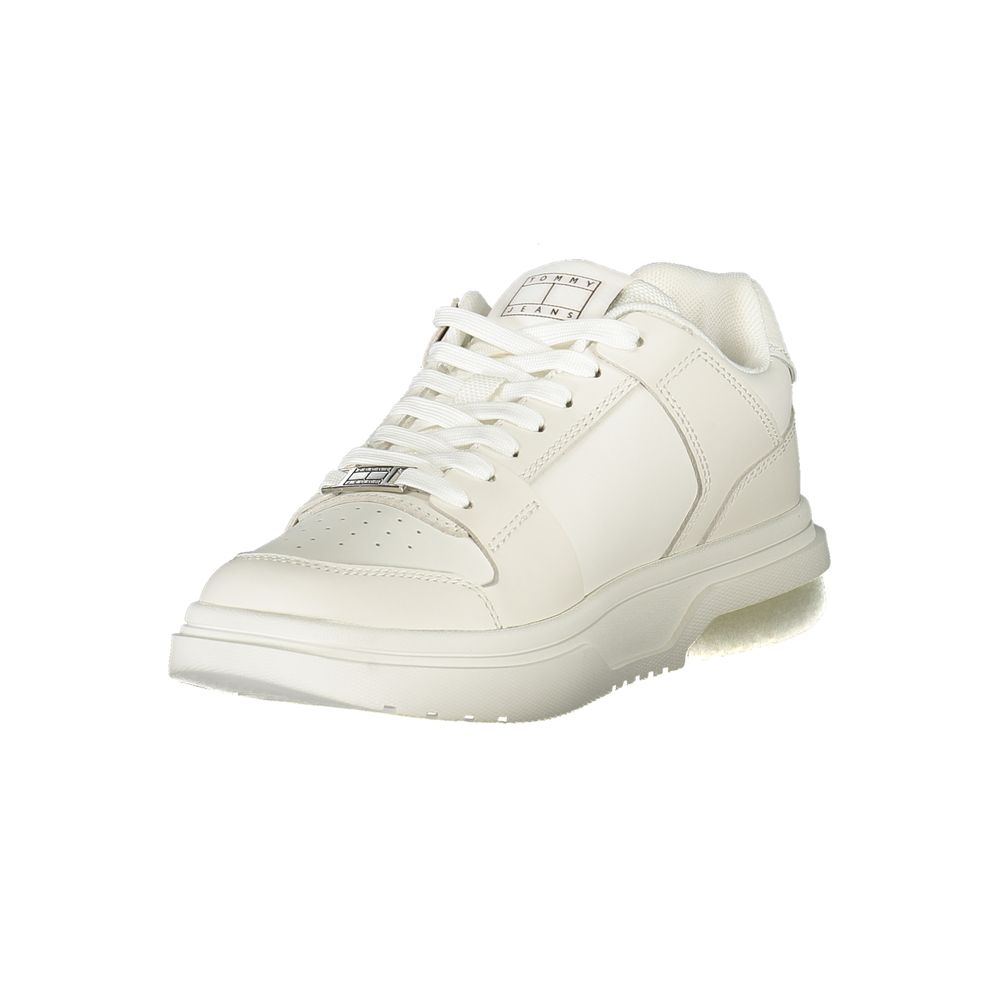 Baskets Tommy Hilfiger en cuir blanc pour femme