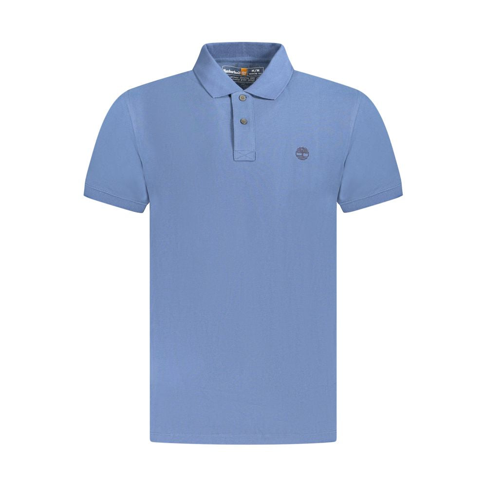 Polo Timberland bleu en coton pour homme