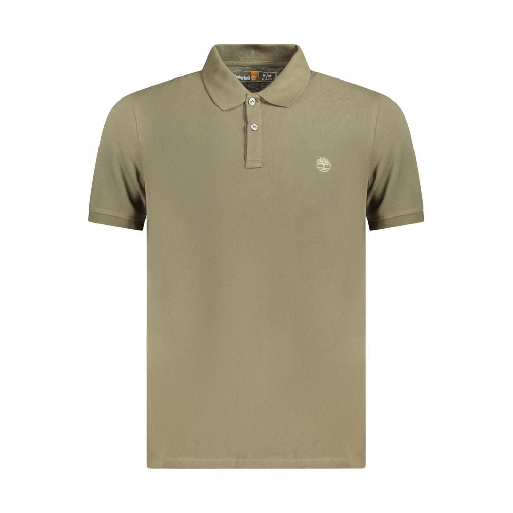 Polo en coton vert Timberland