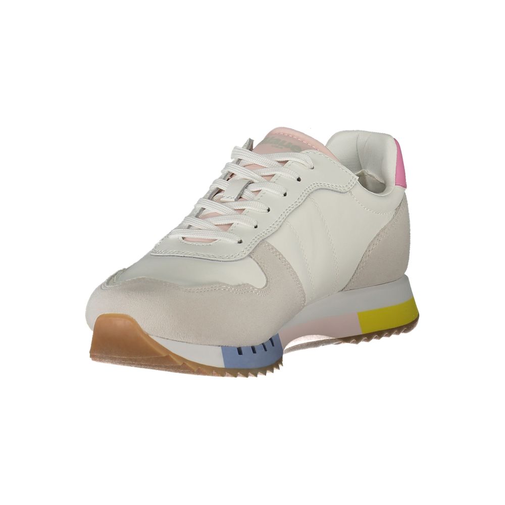 Baskets Blauer en cuir blanc pour femme