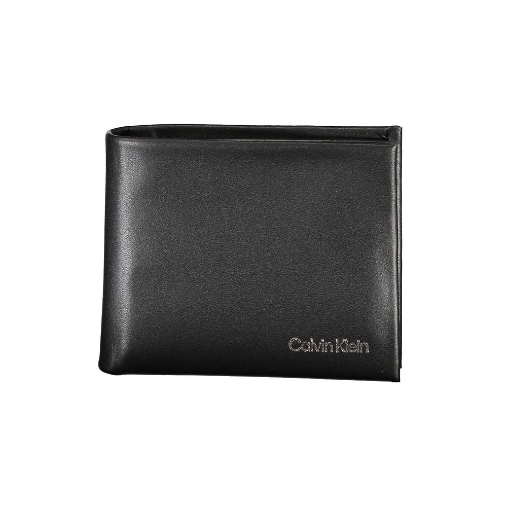 Portefeuille homme Calvin Klein en polyester noir