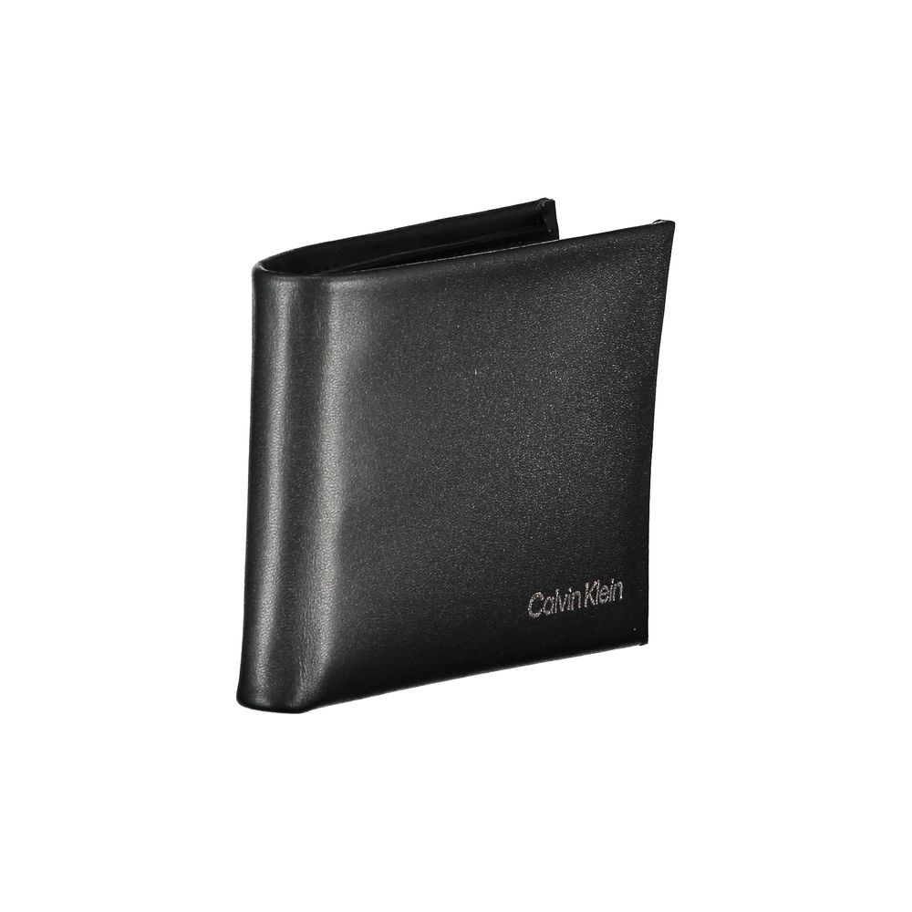 Portefeuille homme Calvin Klein en polyester noir