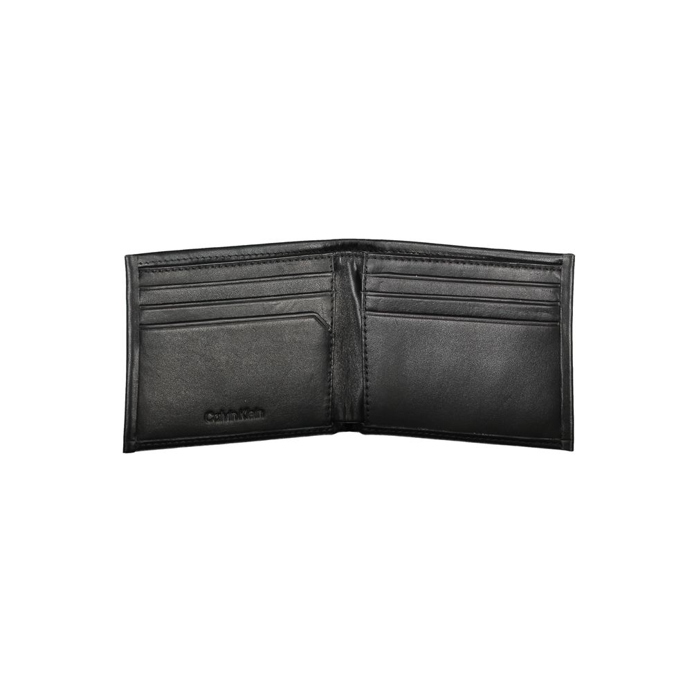Portefeuille homme Calvin Klein en polyester noir