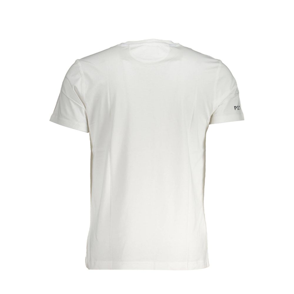 T-shirt homme en coton blanc La Martina
