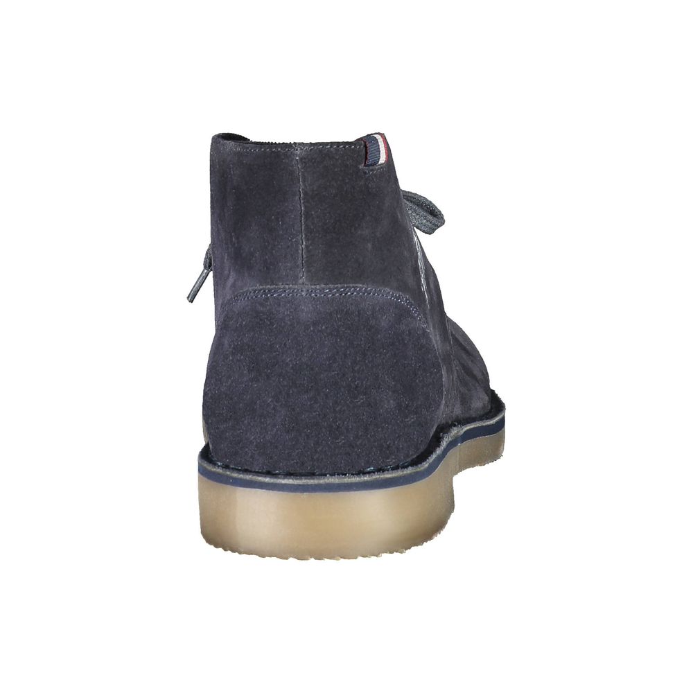 Bottines en cuir bleu pour homme US POLO ASSN.