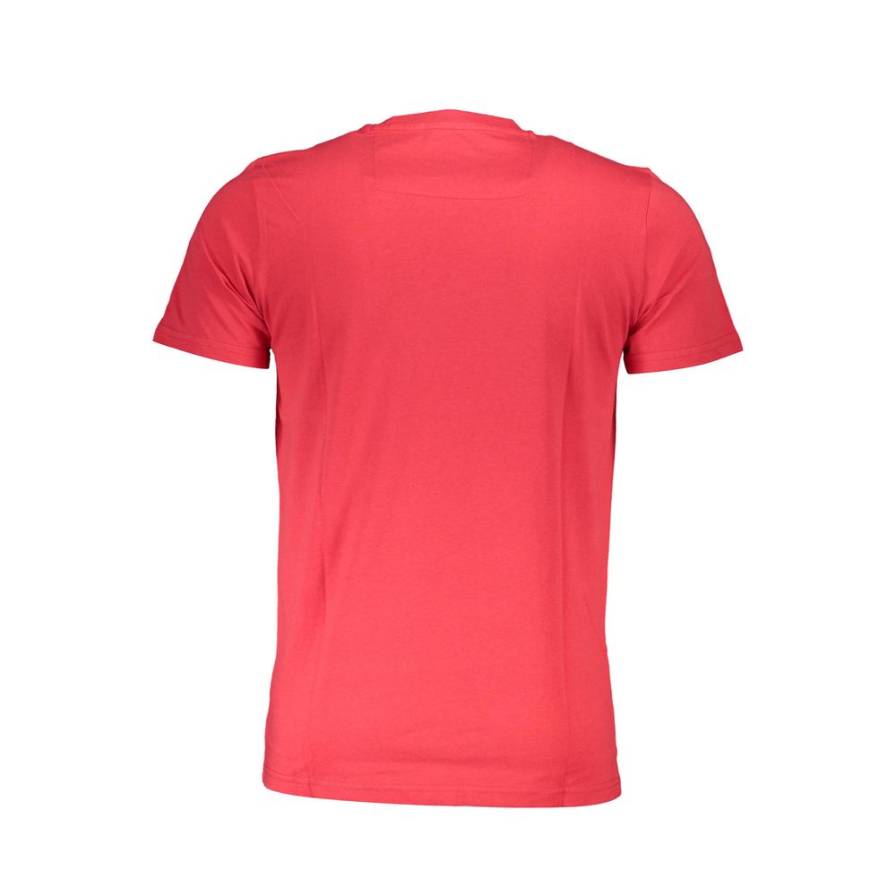 T-shirt Cavalli Class en coton rouge pour homme