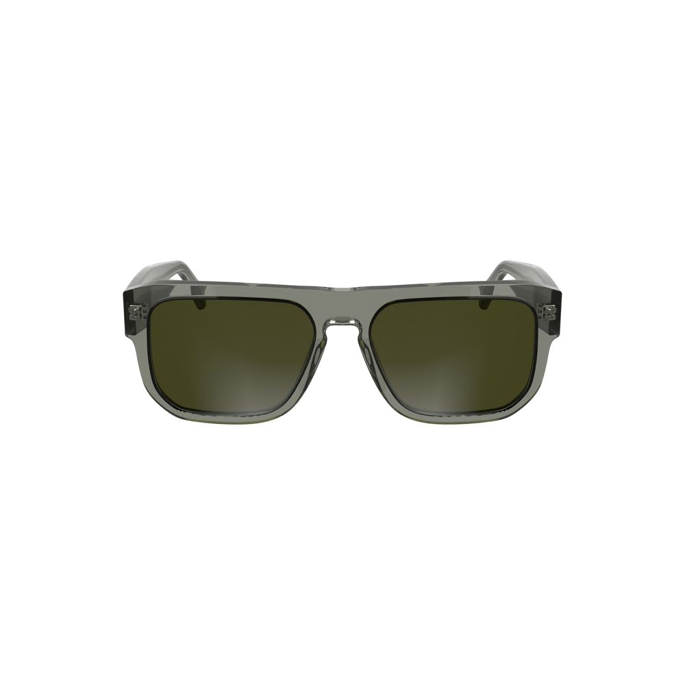 Lunettes de soleil Calvin Klein en acétate gris pour homme