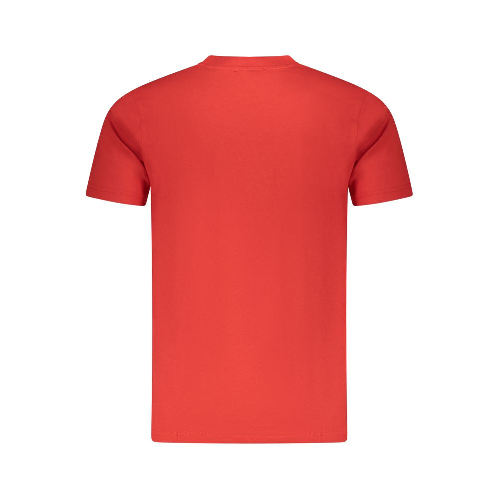 T-shirt Cavalli Class en coton rouge pour homme