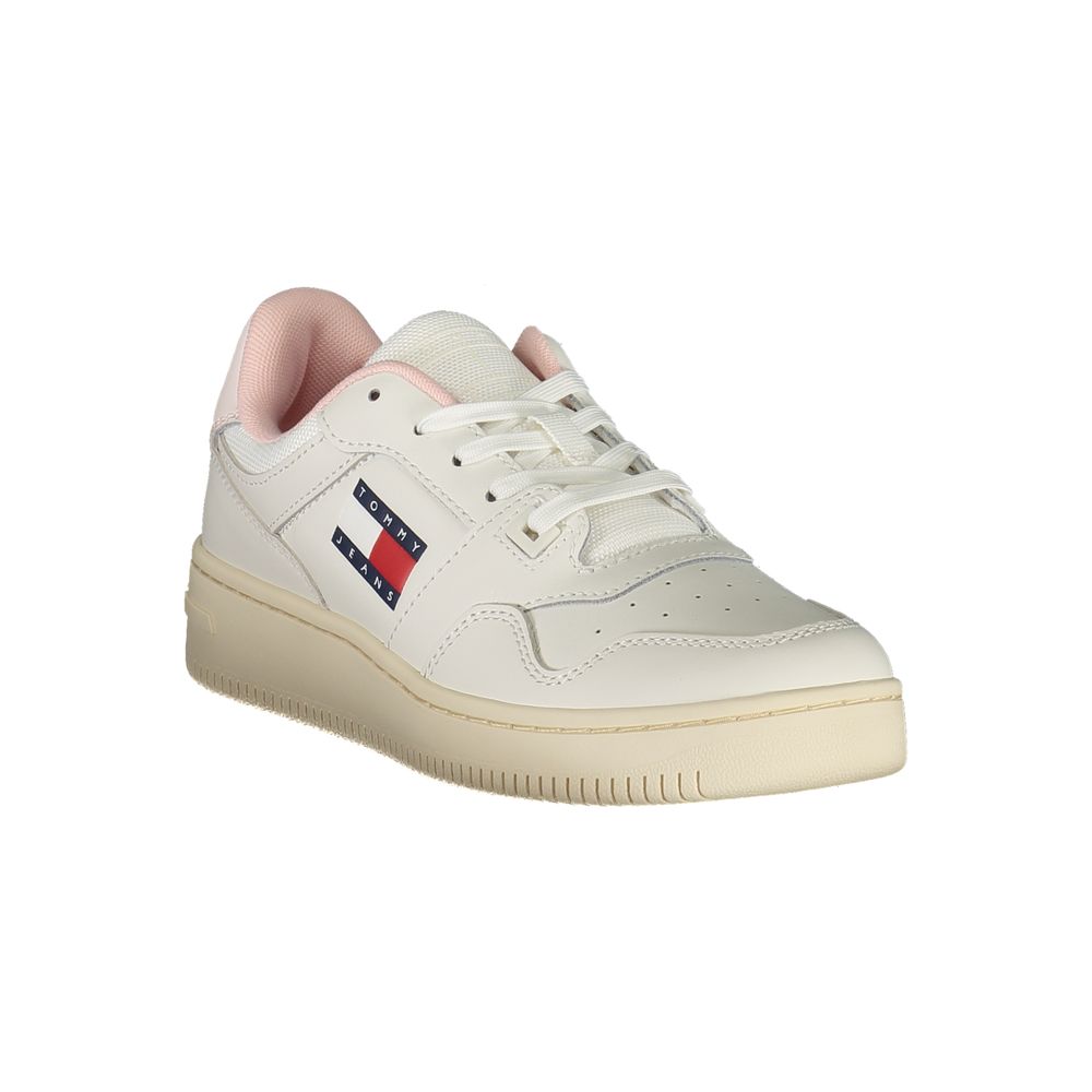 Baskets Tommy Hilfiger en cuir blanc pour femme