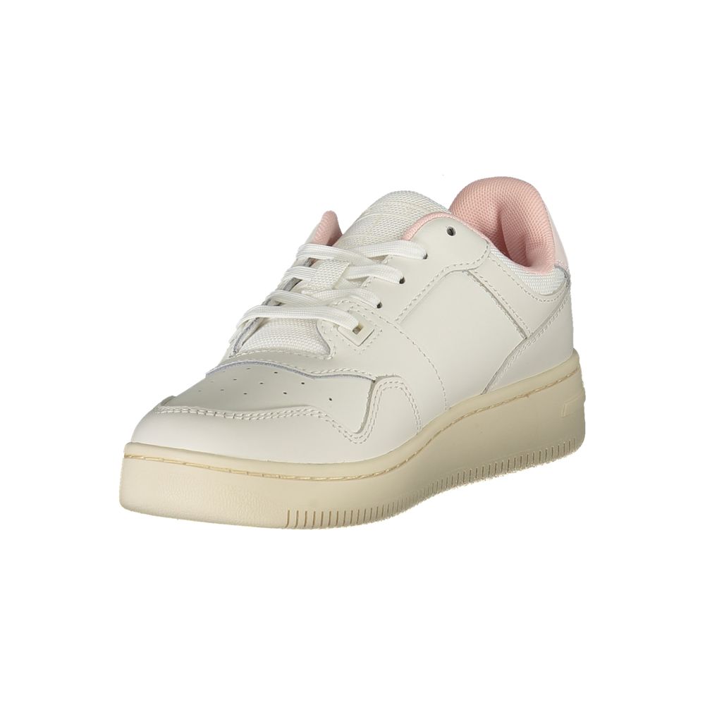 Baskets Tommy Hilfiger en cuir blanc pour femme