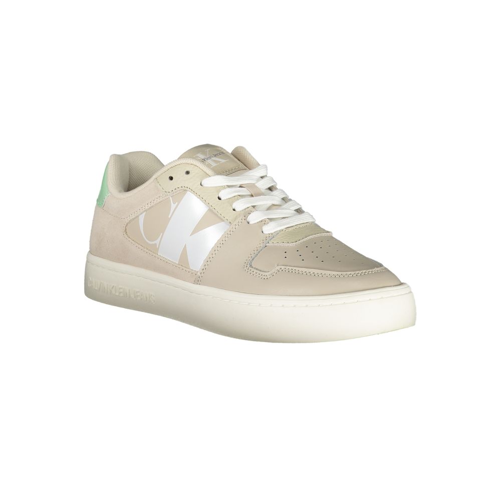 Baskets Calvin Klein en polyester beige