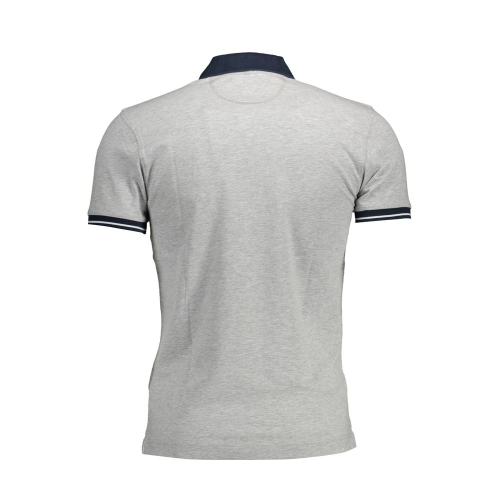 Polo homme en coton gris La Martina