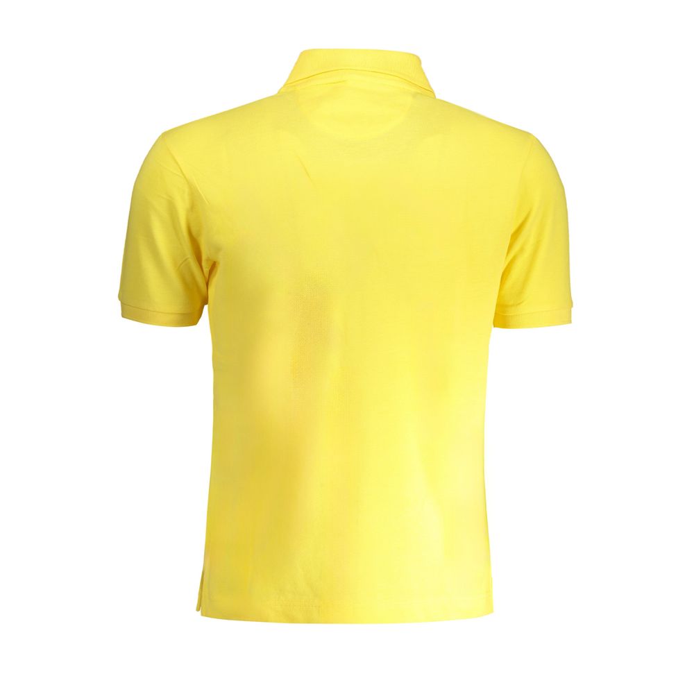 Polo en coton jaune La Martina