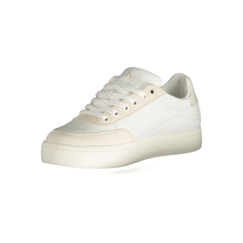 Baskets Calvin Klein en polyester blanc