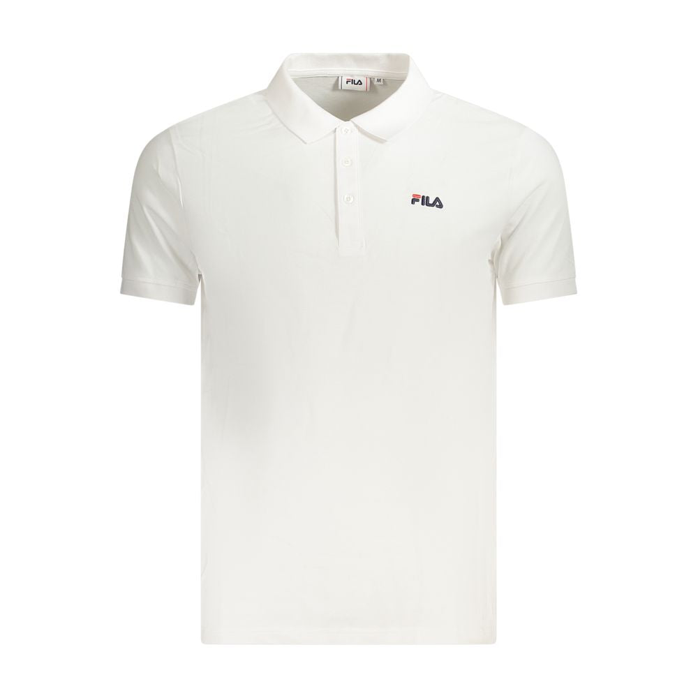 Polo Fila en coton blanc pour homme