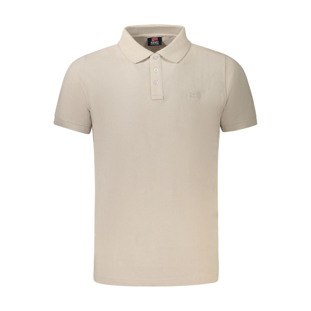 Polo en coton beige Norvège 1963