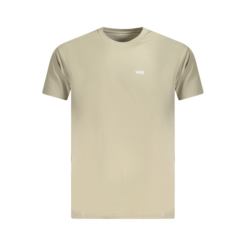 T-shirt Vans beige en coton pour homme