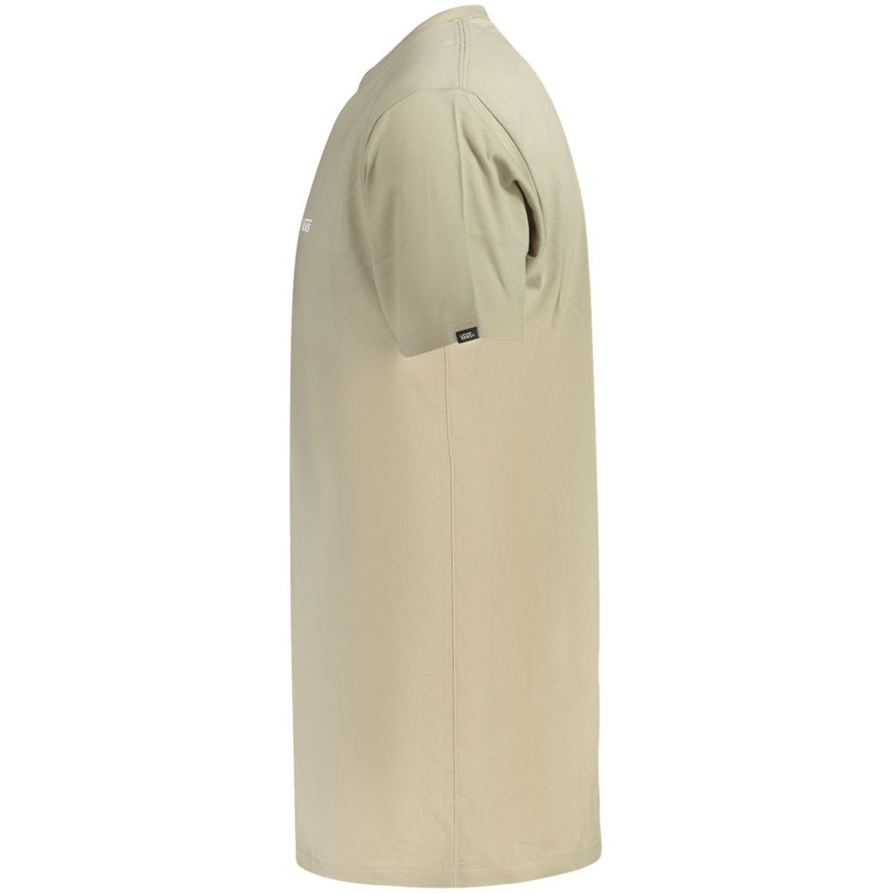 T-shirt Vans beige en coton pour homme