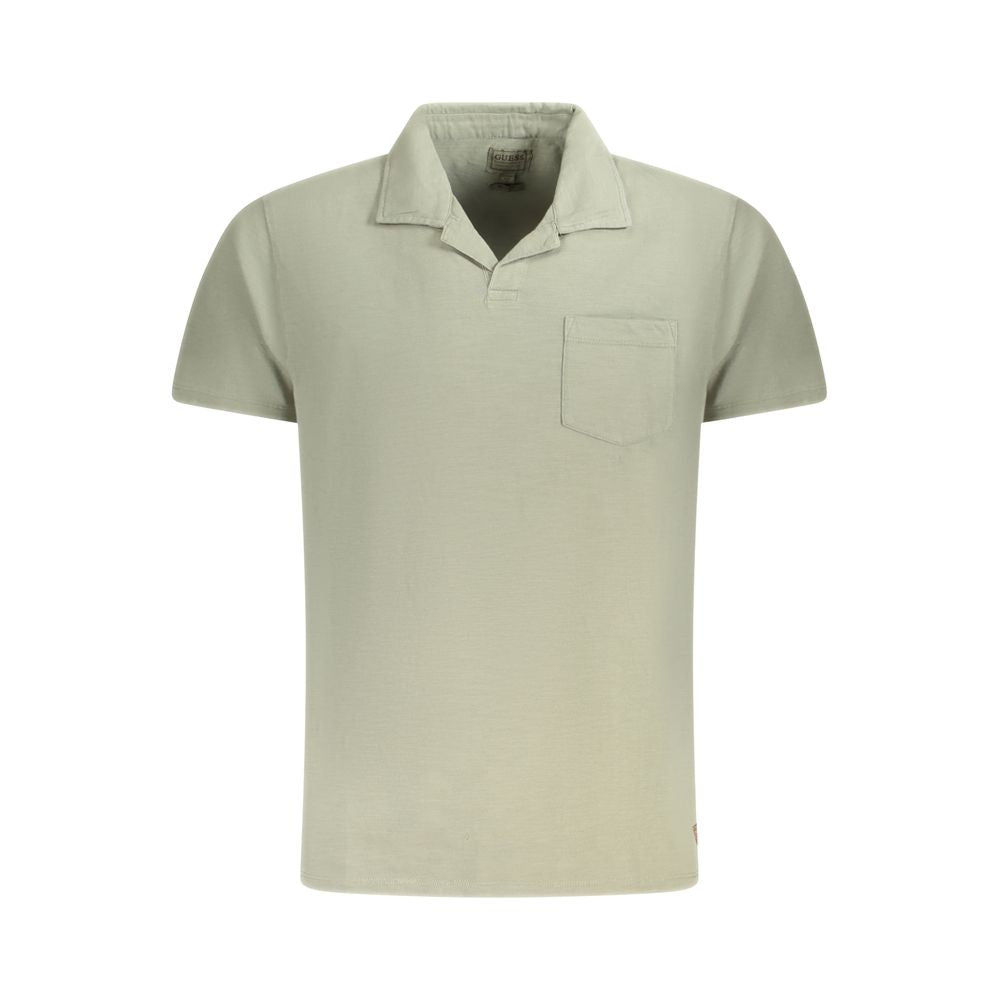 T-shirt en coton vert Guess Jeans