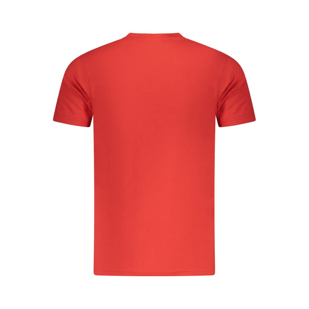 T-shirt Cavalli Class en coton rouge pour homme