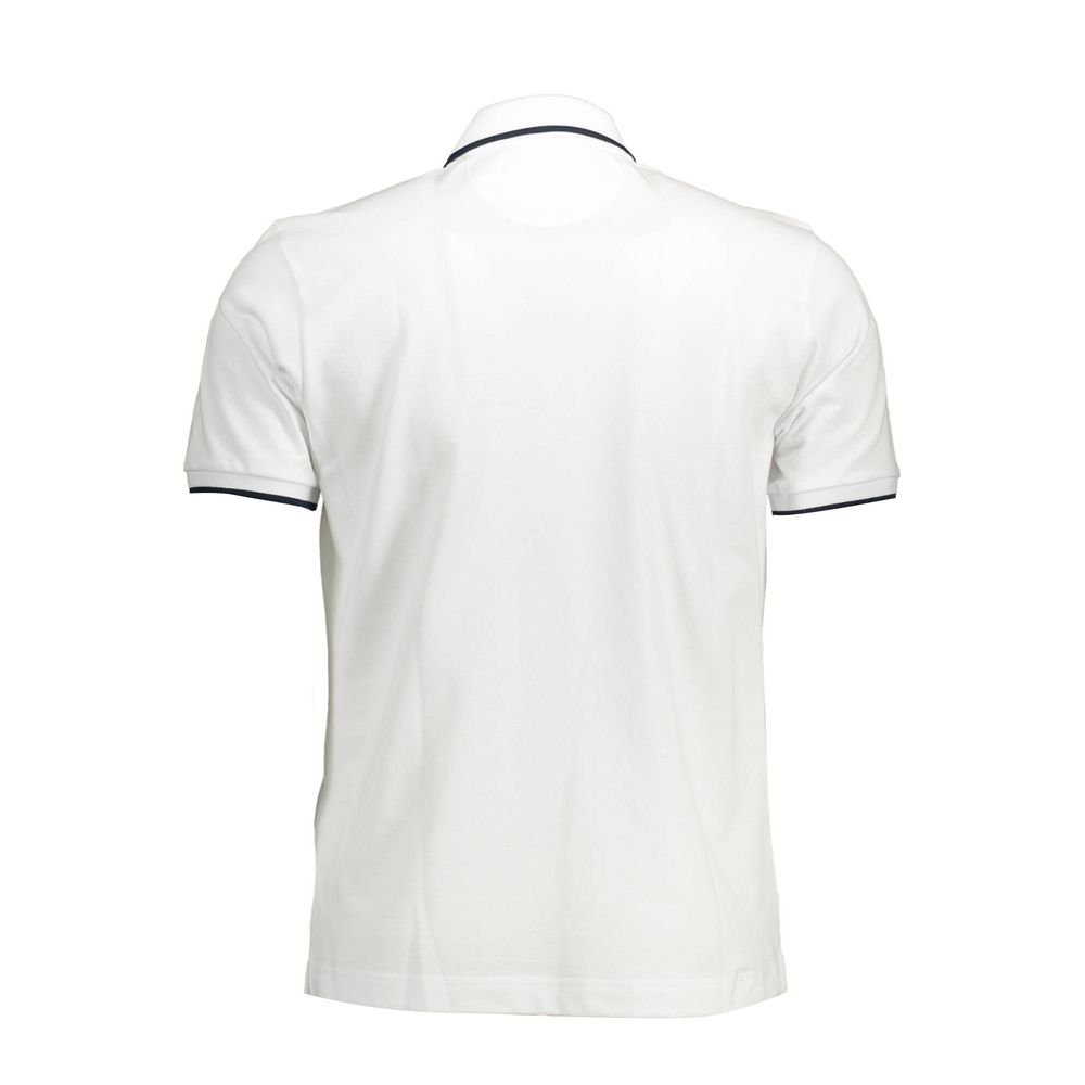 Polo homme en coton blanc La Martina
