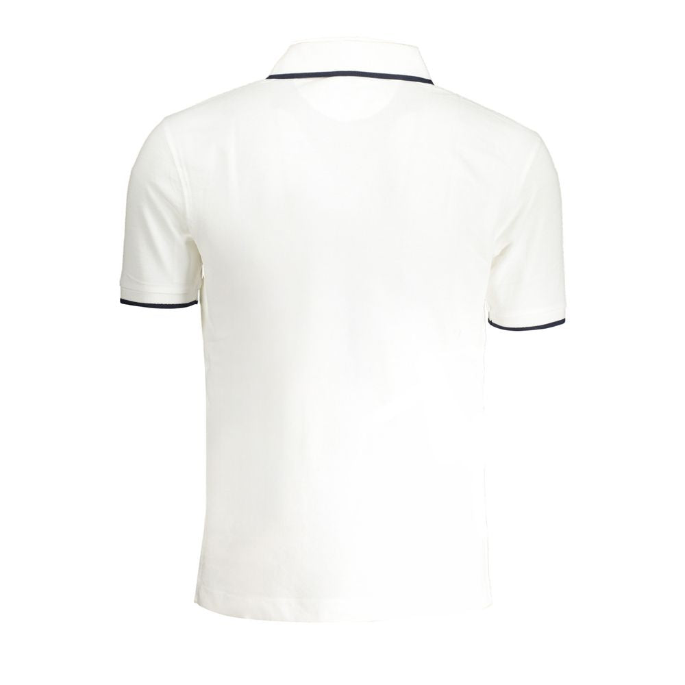 Polo homme en coton blanc La Martina