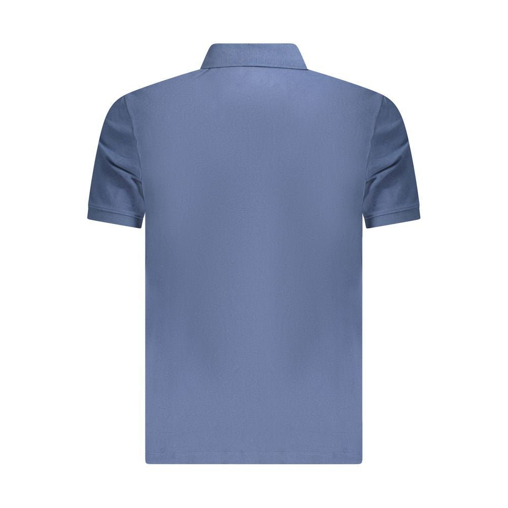Polo en coton bleu Timberland