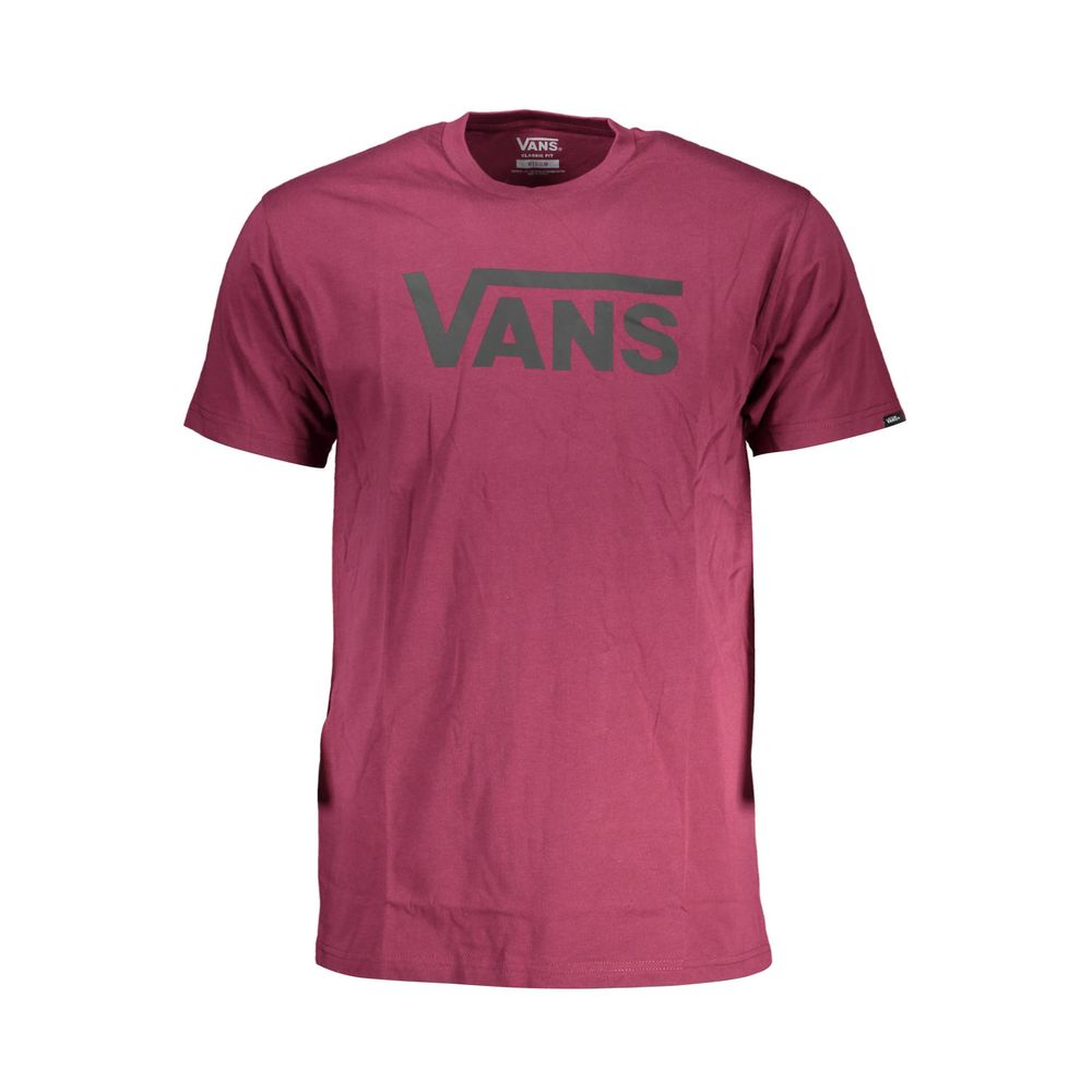 T-shirt Vans violet en coton pour homme