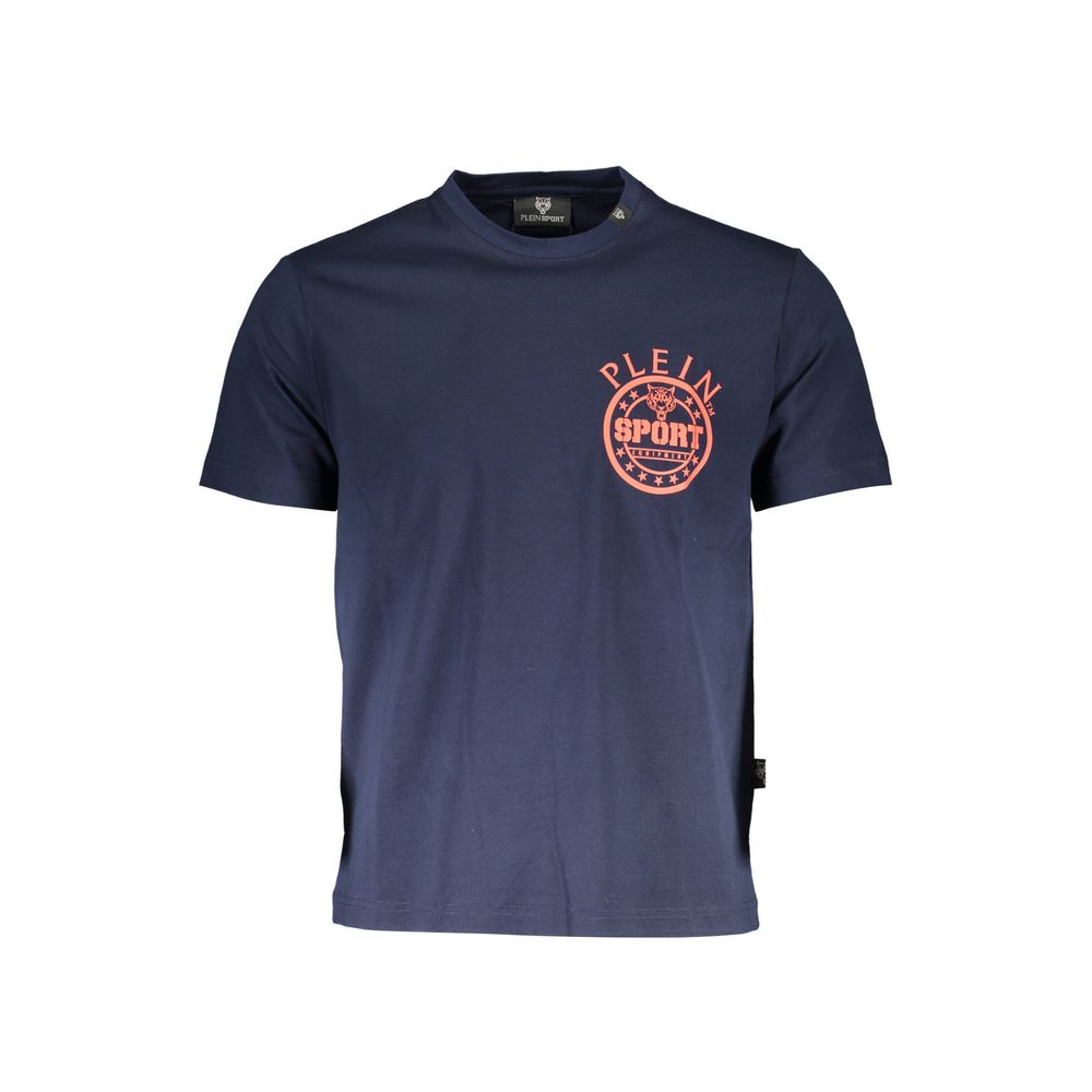 T-shirt Plein Sport en coton bleu pour homme