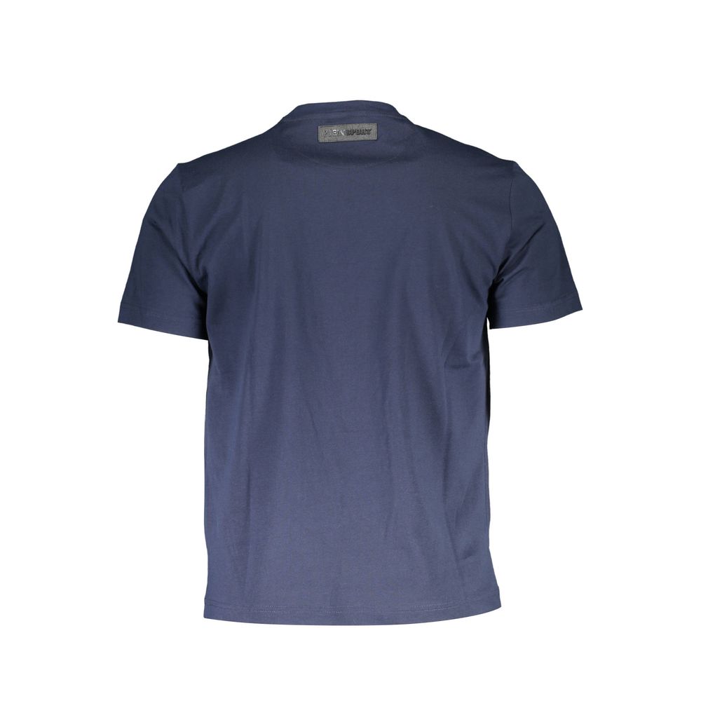 T-shirt Plein Sport en coton bleu pour homme