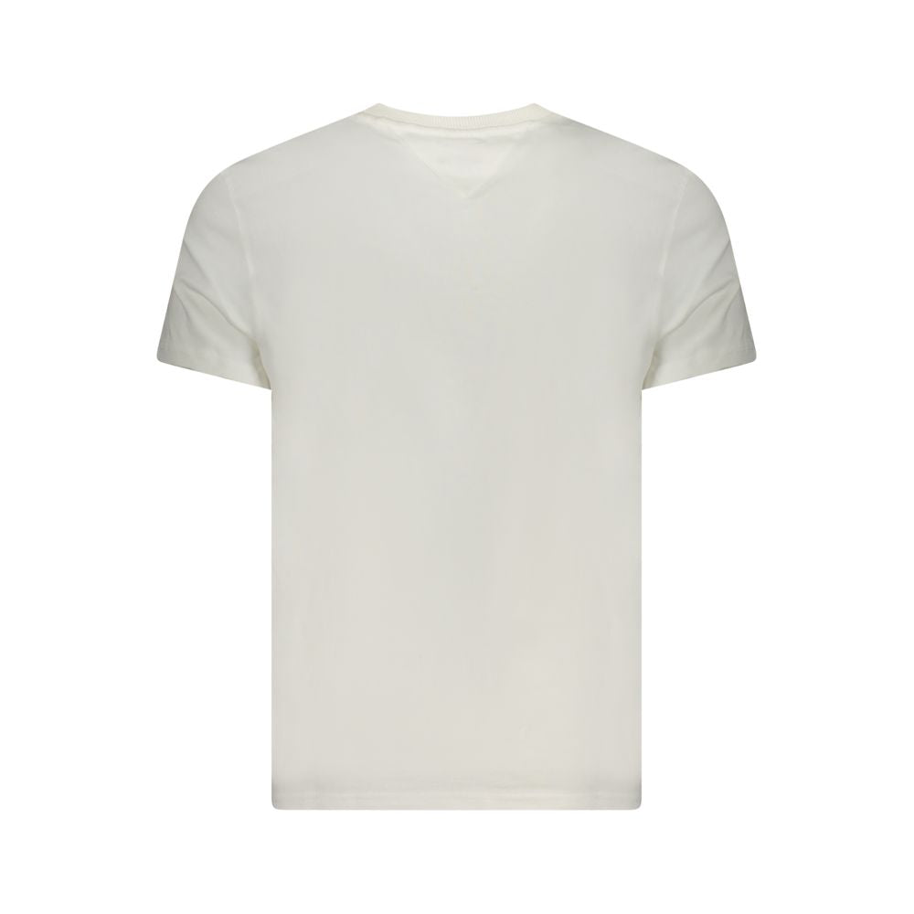 T-shirt homme en coton blanc Tommy Hilfiger