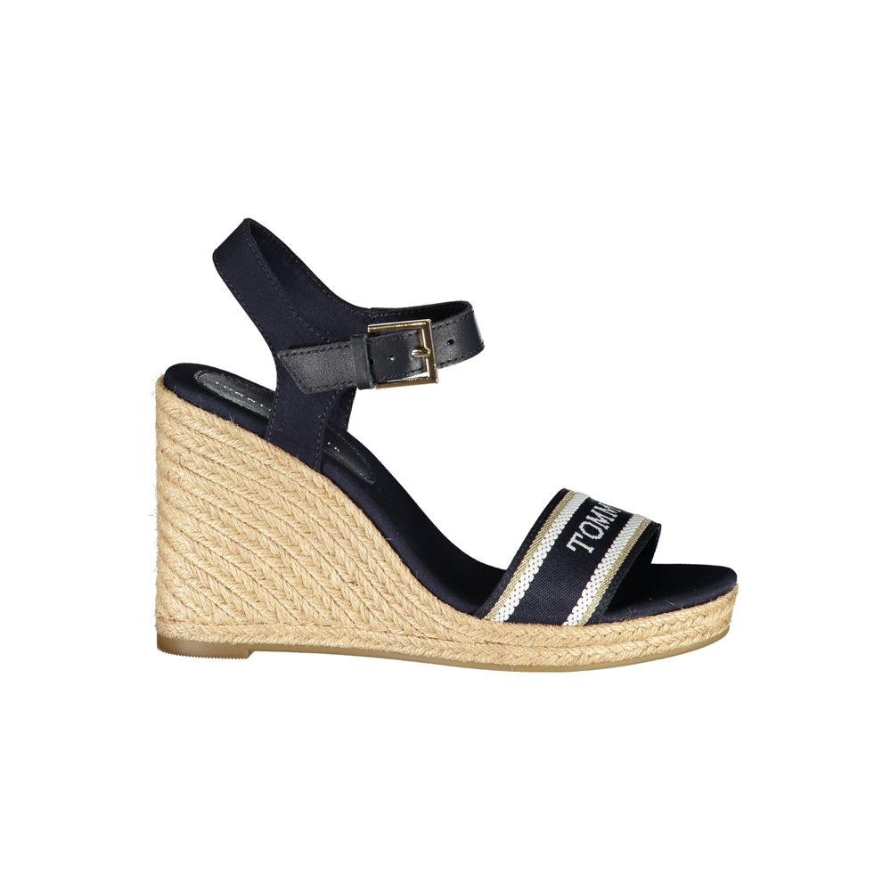 Sandales Tommy Hilfiger en polyester bleu