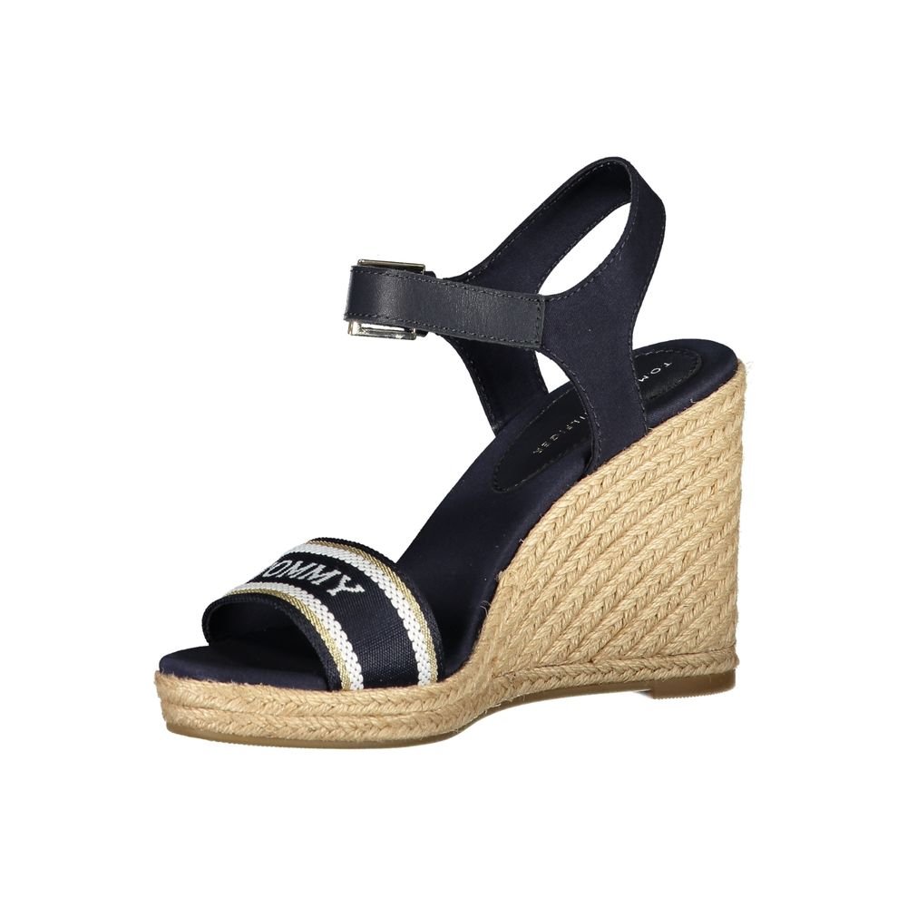 Sandales Tommy Hilfiger en polyester bleu