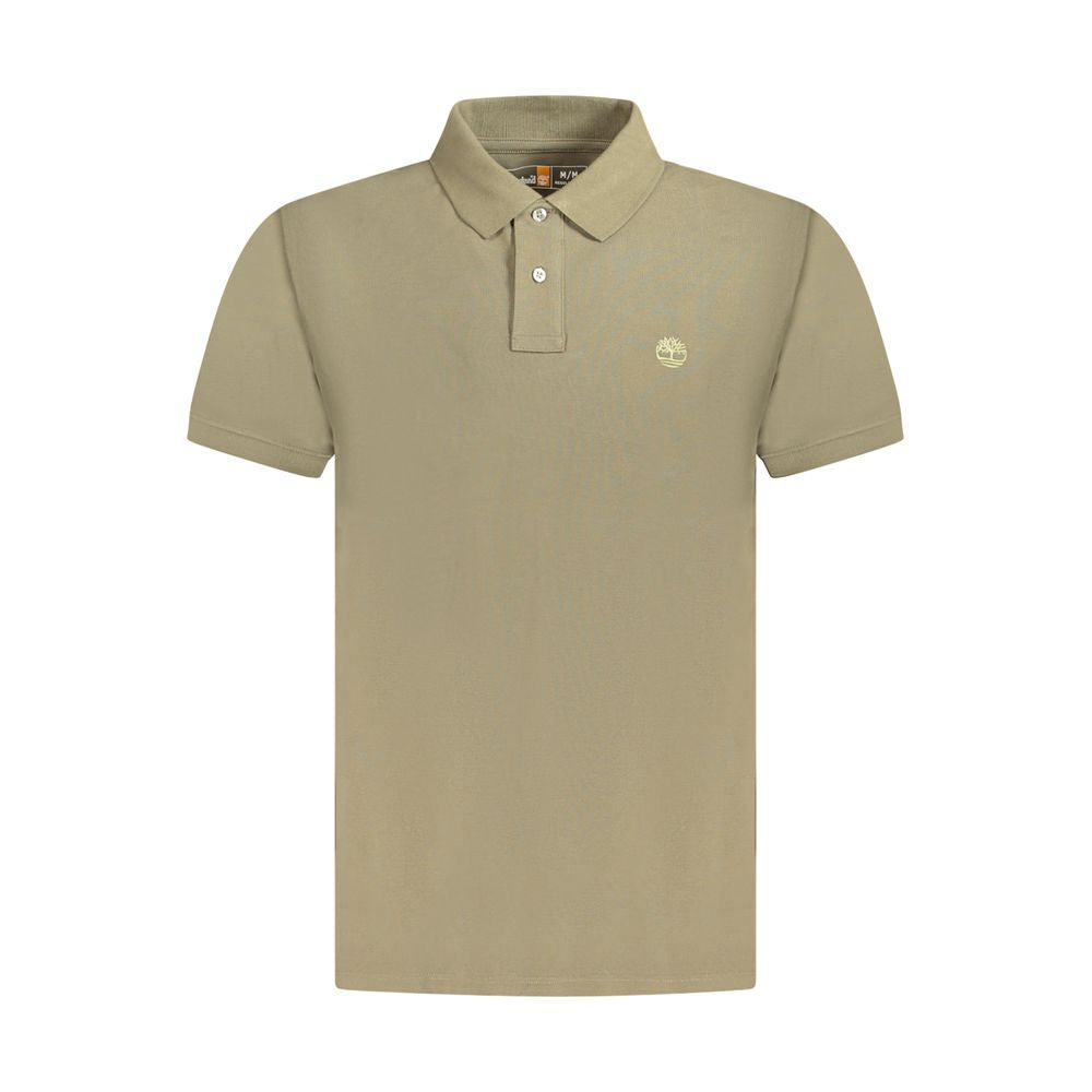 Polo Timberland en coton marron pour homme