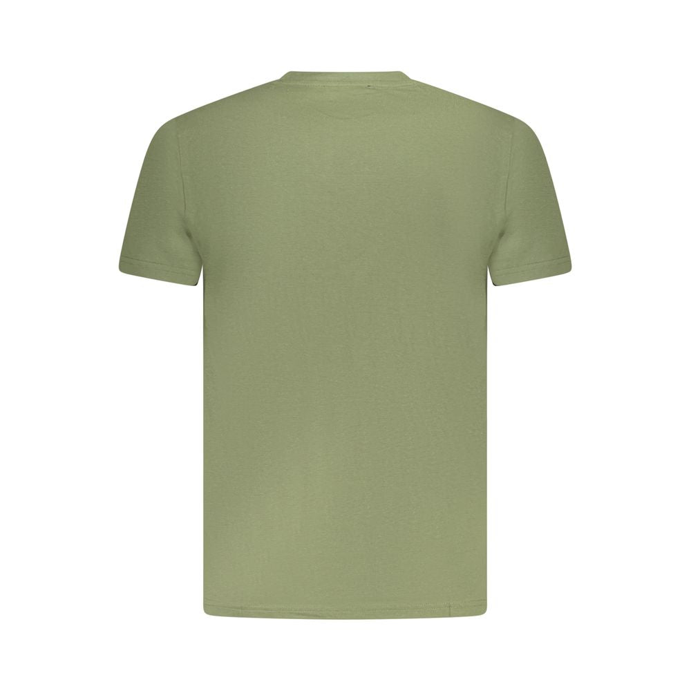 T-shirt Cavalli Class en coton vert pour homme