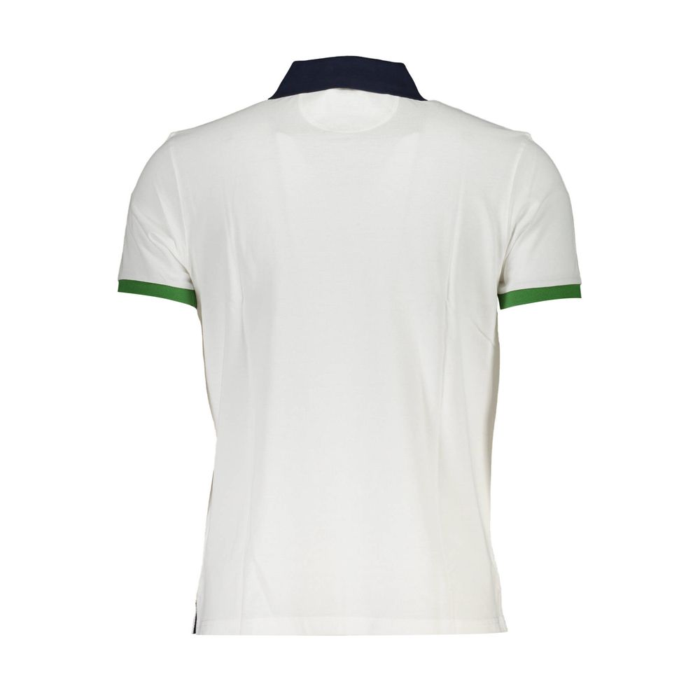 Polo homme en coton blanc La Martina