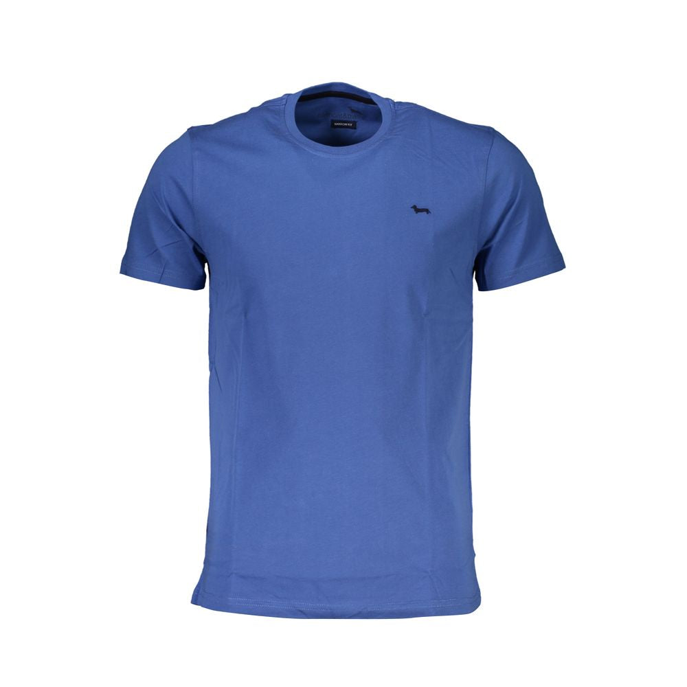 T-shirt en coton bleu Harmont &amp; Blaine